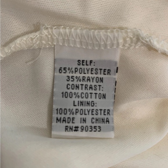 NWT RebellionAgain Medium Mini Dress Feminine Floral Lace Boho Elegant Ivory - Picture 14 of 15